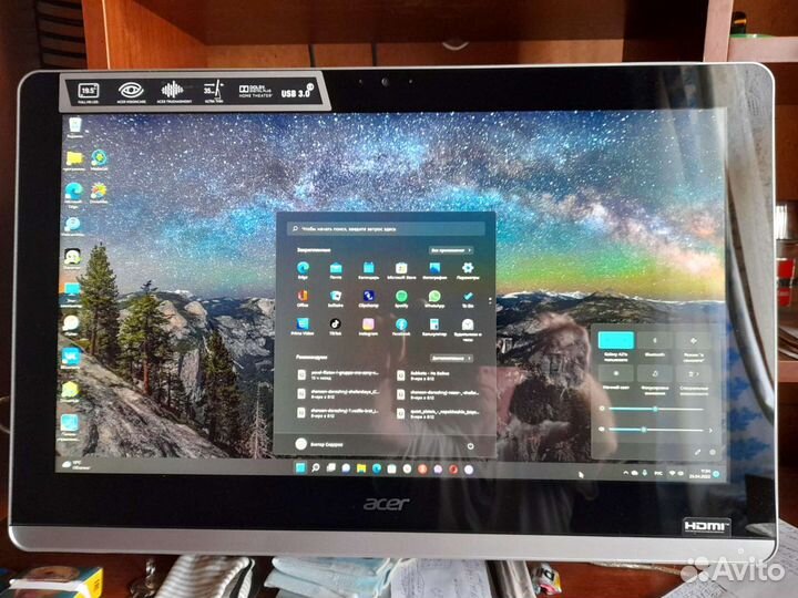 Моноблок Acer ZC-700.Windows11