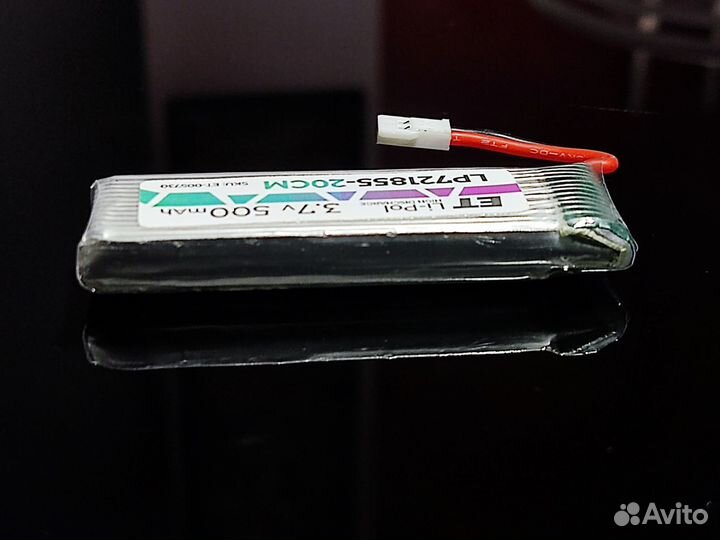 Li-Pol аккумулятор 721855-20C 500mAh 3,7V