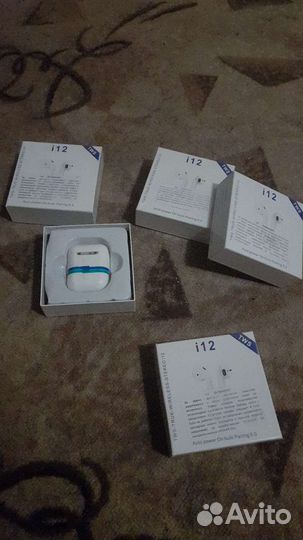 Беспроводные наушники новые i 12