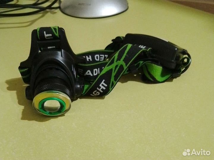 Налобный фонарь аккумуляторный