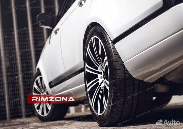 Кованые диски R21 на Range Rover Evoque