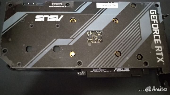 Видеокарта rtx 3060 12 гб