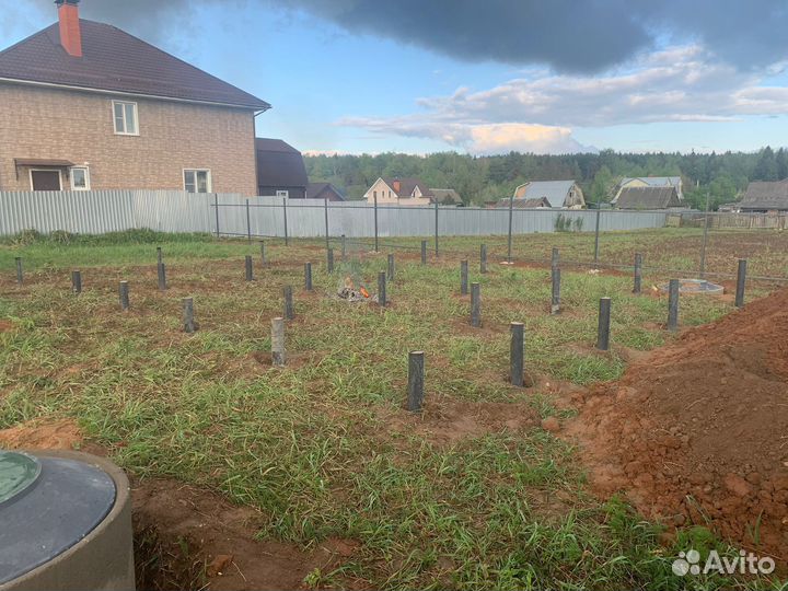 Винтовые сваи под ключ