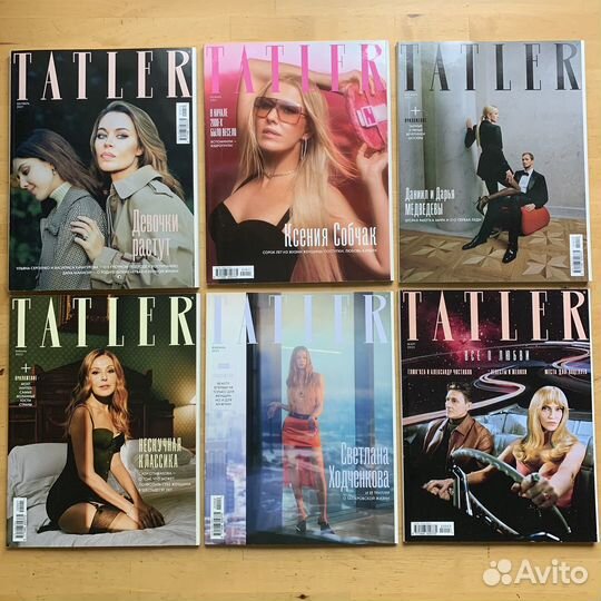 Журналы Tatler; 10, 11, 12 - 2021; 1, 2, 3 - 2022