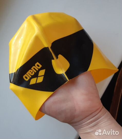 Шапочка детская для плавания Arena и очки