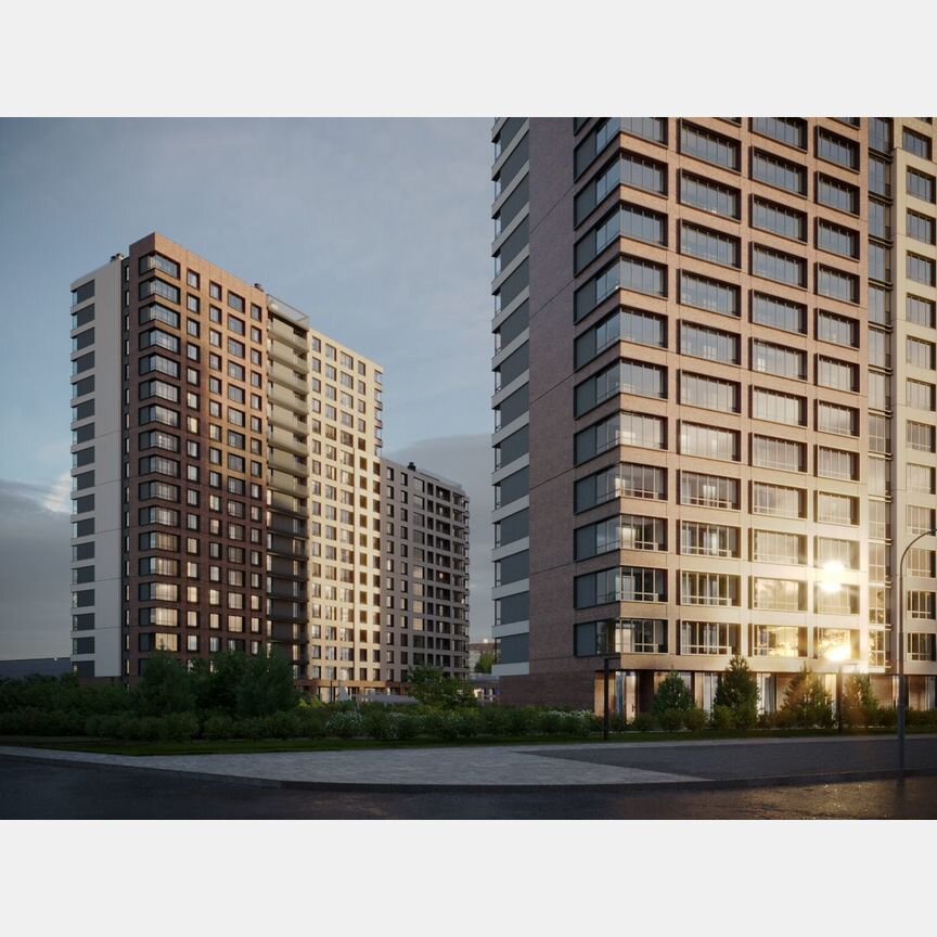 1-к. квартира, 39 м², 2/18 эт.