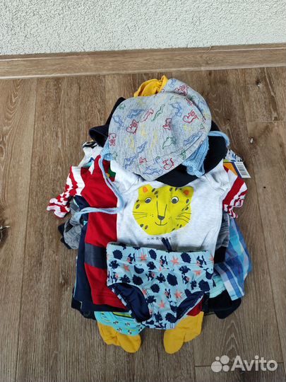 Вещи пакетом на мальчика до года