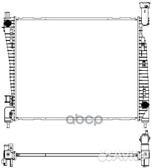 Радиатор системы охлаждения 31318509 Sakura