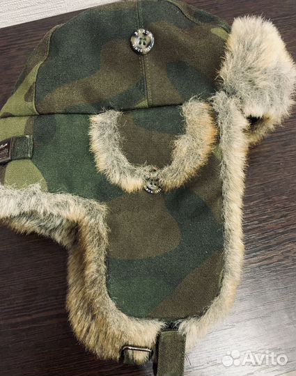 Barts Авиатор шапка камуфляж(54-56) мех искусствен