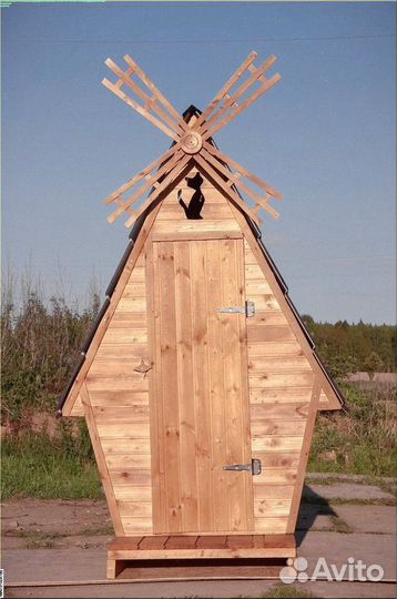 Дачный туалет с установкой С087