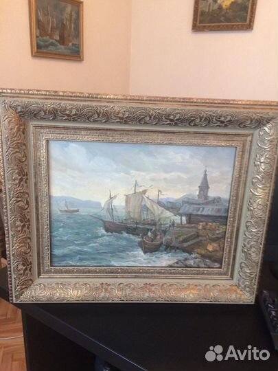 Картина масло холст