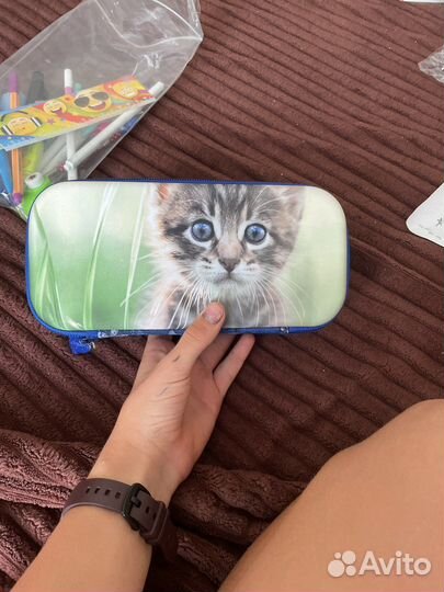 Пенал с котёнком