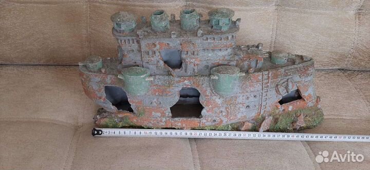 Украшения для аквариума, корабль