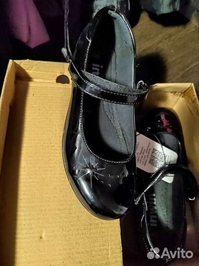 Туфли для девочки 34 размер