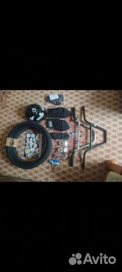 Велосипед BMX-дербан-запчасти