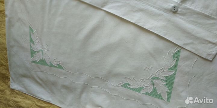 Простыни лен,пододеяльники из СССР, Скатерти,навол