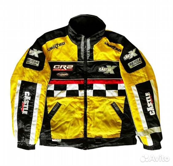 Винтажная гоночная куртка Castle Y2K