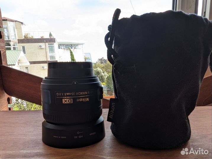 Объектив nikon 35 mm 1.8