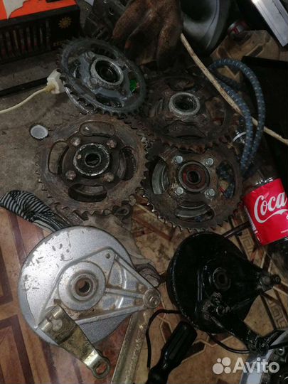 Двигатель по частям Мото запчасти