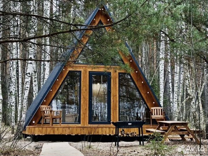 Проект дома A-Frame (А Фрейм )