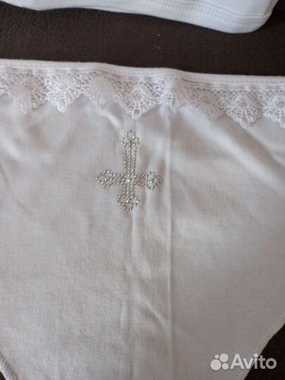 Крестильный набор для девочки новый