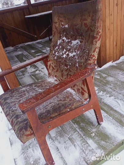 Кресло советское бу