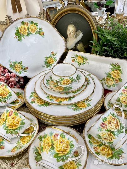 Набор форфоровой посуды Англия Royal Albert