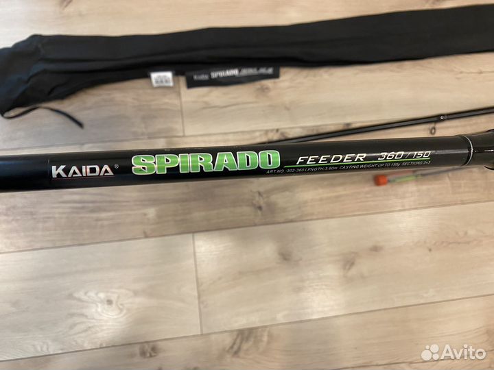 Фидерное удилище kaida, 1 фидор