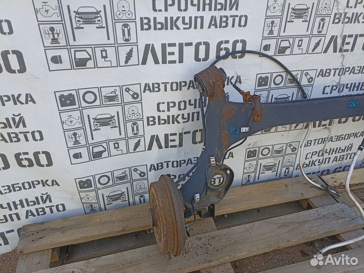 Балка задняя Volkswagen Polo HB 2009