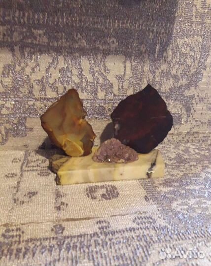 Аметист,яшма,сердолик