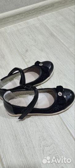 Туфли для девочки в школу 33 размер