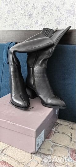 Сапоги женские зимние натуральная кожа 40 размер