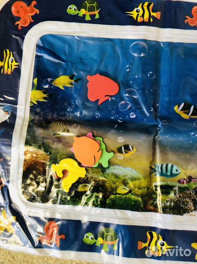 Водный коврик развивающий для малышей 0+