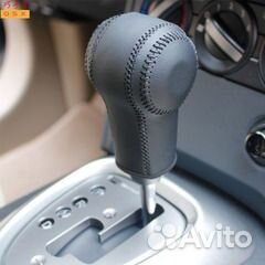 Кожаный чехол на ручку АКПП Nissan