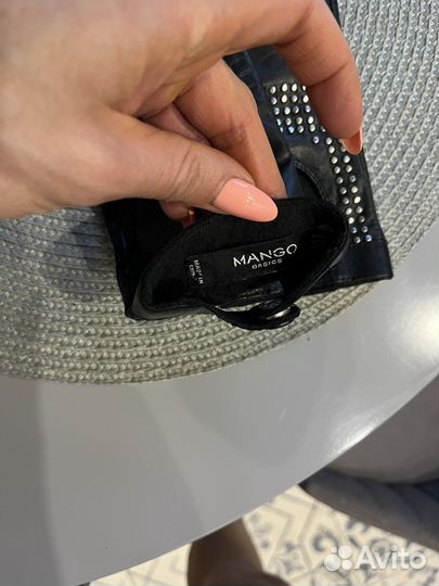 Перчатки женские кожаные новые mango