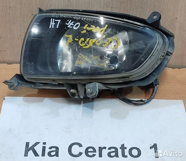 Фара противотуманная Lh Kia Cerato 1, рест., 2007