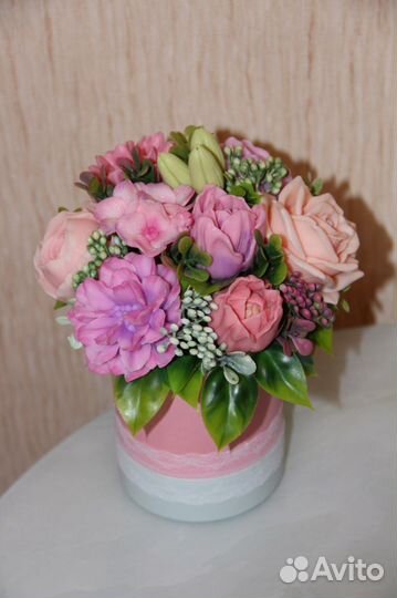 Мыло ручной работы. Букеты