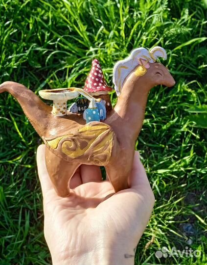 Подставка для благовоний: Ходячий город