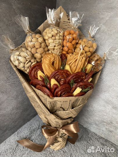 Мужской букет съедобный