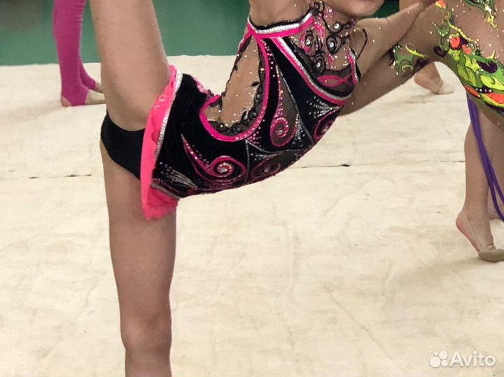 Платье для художественной гимнастики велюр дуга 55