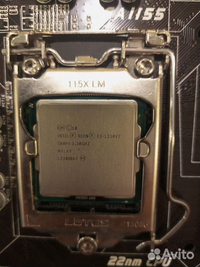 Игровой набор B75 плата +Xeon E3-1230V2+16Gb