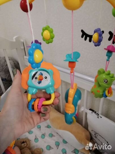 Мобиль в кроватку с проектором