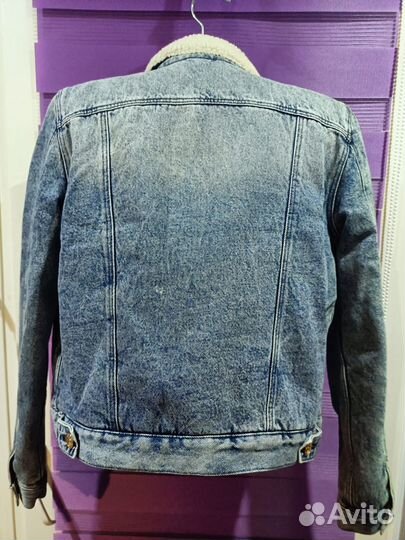 Джинсовая куртка с мехом Colin's XS