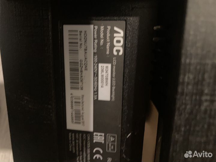 Мониторы на запчасти (все вместе)