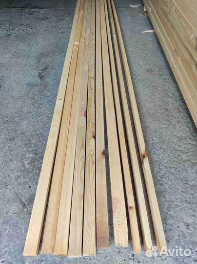 Брусок профилированный сосна 20x40x3000 ав