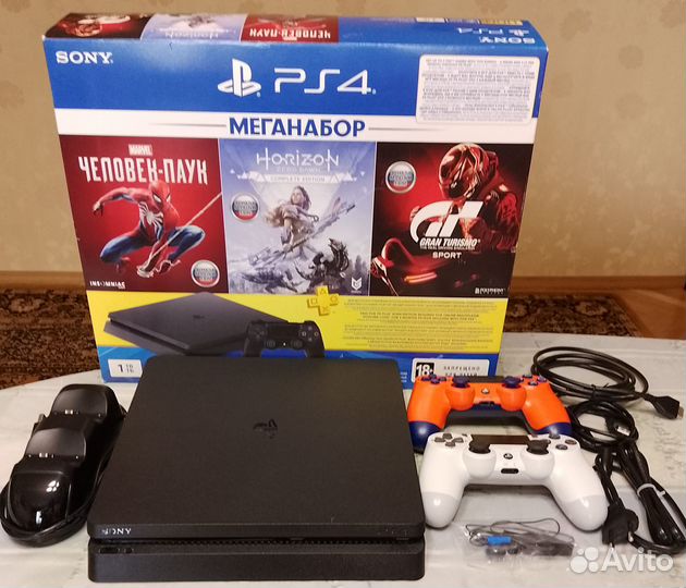 Игровая приставка Sony Playstation 4 Slim 1tb