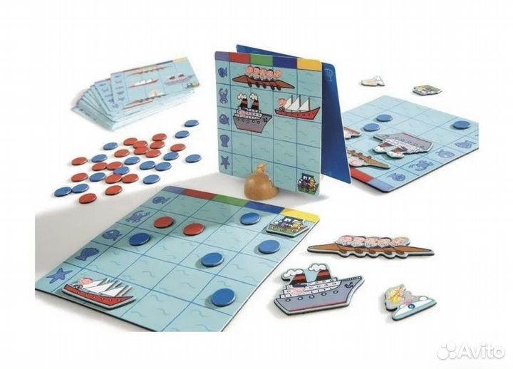 Настольная игра Морской бой djeco