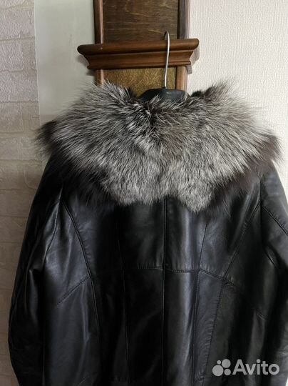 Куртка кожаная