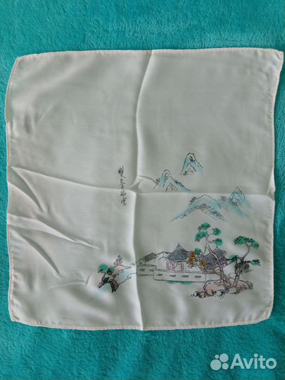 Носовые платки шелковые