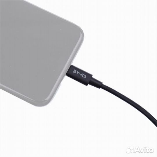 Переходник адаптер c trrs 3.5mm на Lightning boya